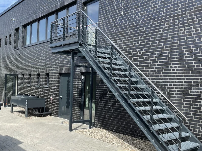 Stahlkonstruktion aus dem CONTEC Leistungsumfeld